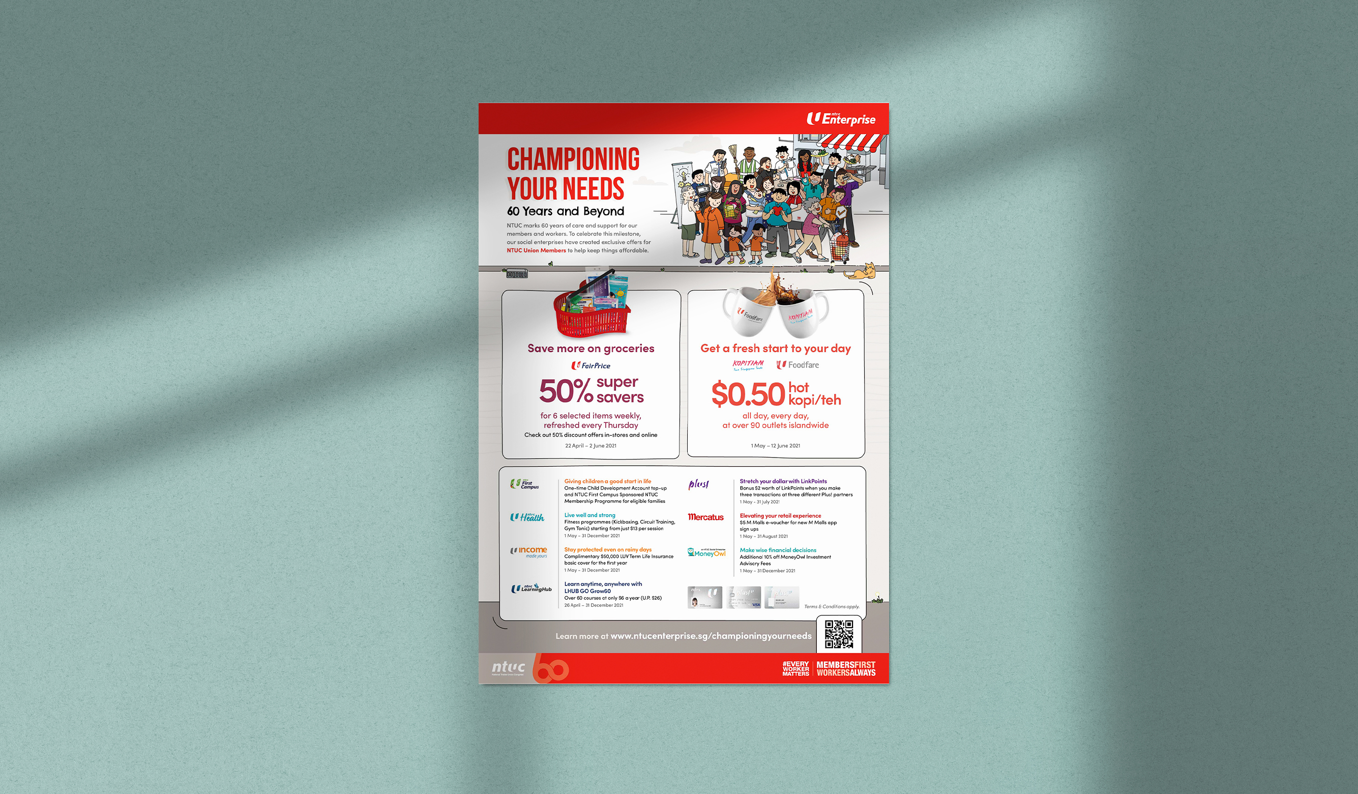 Championing Your Needs Poster